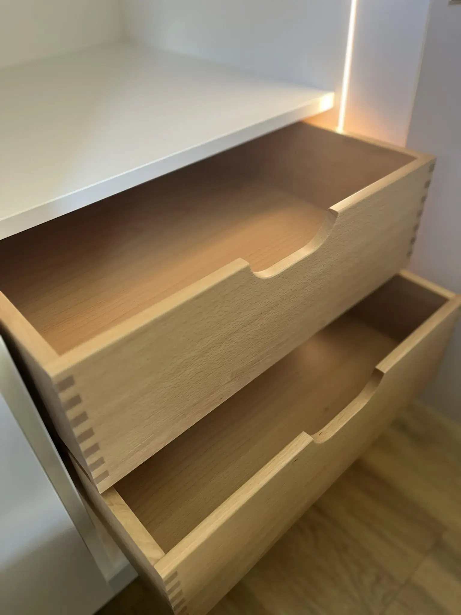 Holzschubläden Innenschubläden Beleuchtung LED Altenburg Borna Leipzig