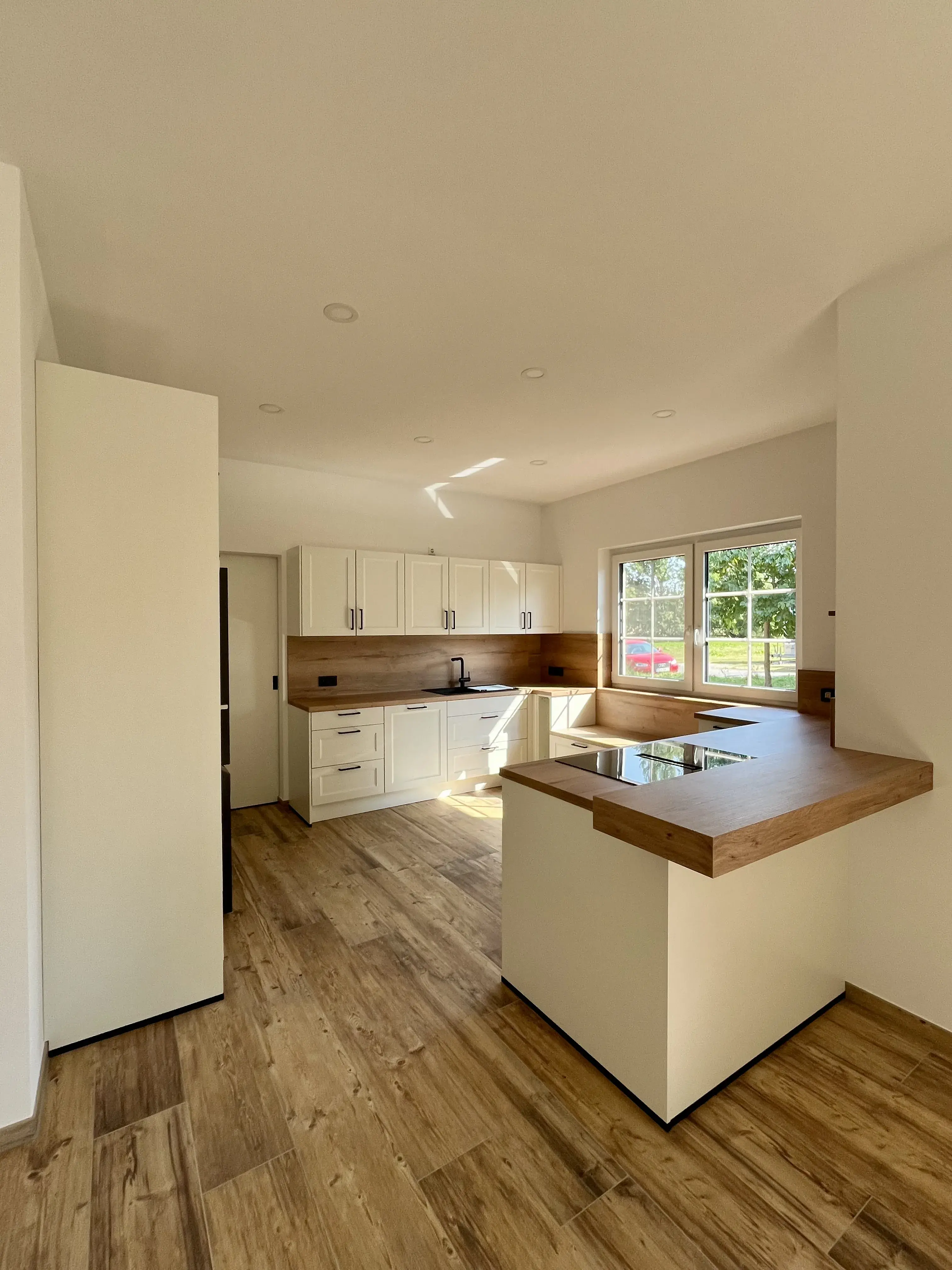 Landhaus Küche Schreiner Küchenbank Sitzfenster Leipzig Altenburg Borna